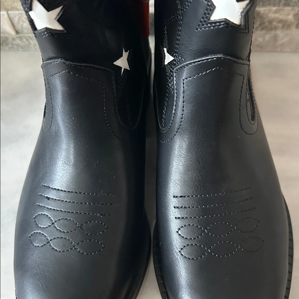 Wonder Nation Big Girls Star Western Cowgirl Boots Size 5